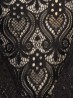  V-Neck Abstract Lace Fashion Top
